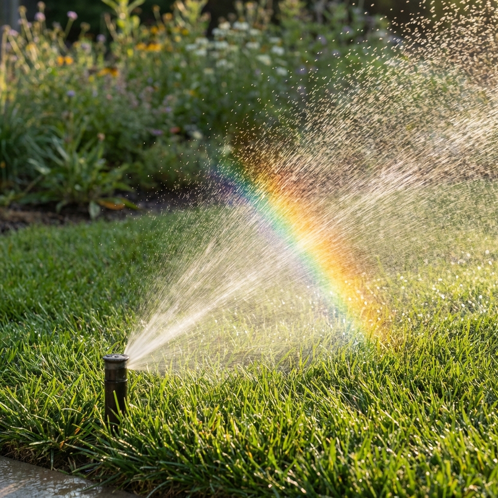 Yeni Çimlerin Sulanması