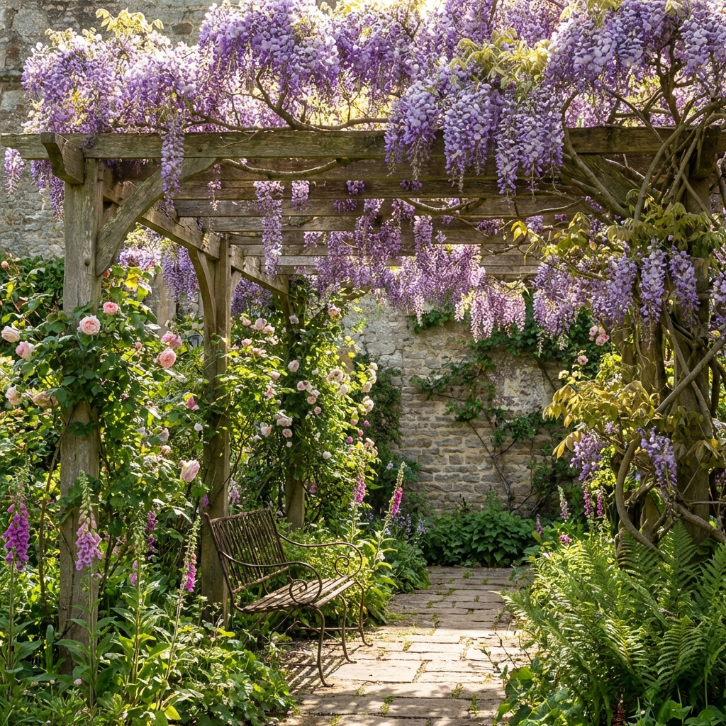Ahşap Pergola Detayı